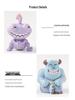 Cute Monster University Sulley & Mike Laughing Doll - Trendy Playable Ornament Figure
