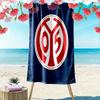 Mainz Heroes Print Beach Towel, Large Soft Quick Dry Towel for Beach Camping Swimming