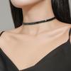 Elegant Zircon Choker Necklace: European and American Style