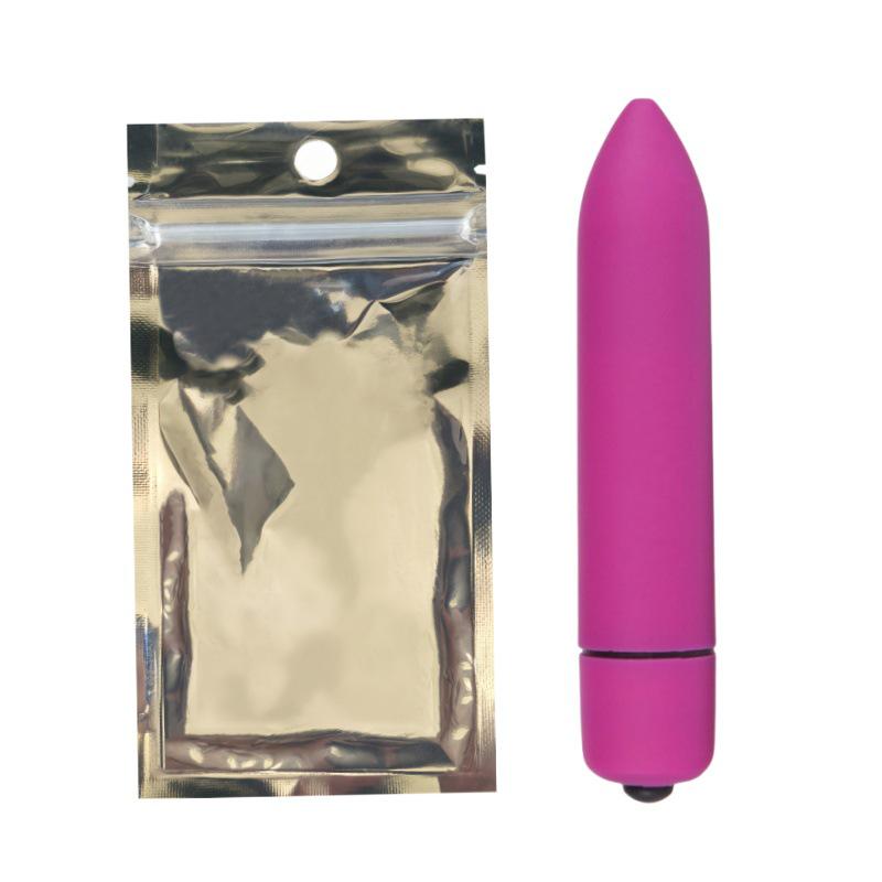 10-Frequency Pointed Bullet Vibrator for Women - Single-Frequency Massager for Mood Enhancement