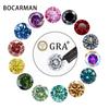 Round White Moissanite Loose Stone, 0.5-5 Carat, VVS1 Clarity