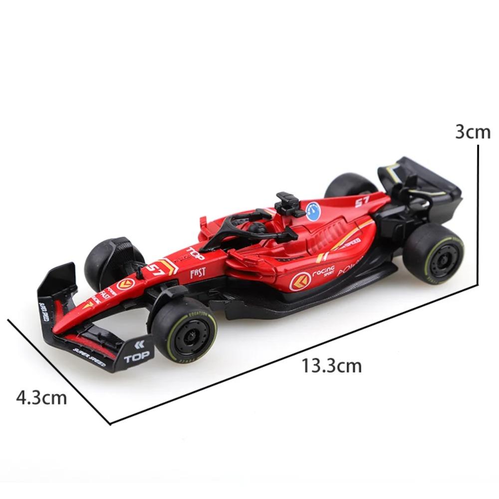 (Eingetütet) 1.43 Legierungsmodell Rennwagen Spielzeug, Exquisiter Formel-Legierungs-Rückzieher-Rennwagen, Kinderspielzeug, Bestes Geburtstagsgeschenk.
