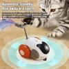 Remote Control Cat Toy Smart Rechargeable Teaser Pet Toys Remote Control For Indoor Kitten Pet Home Exercise Play Boredom Relief