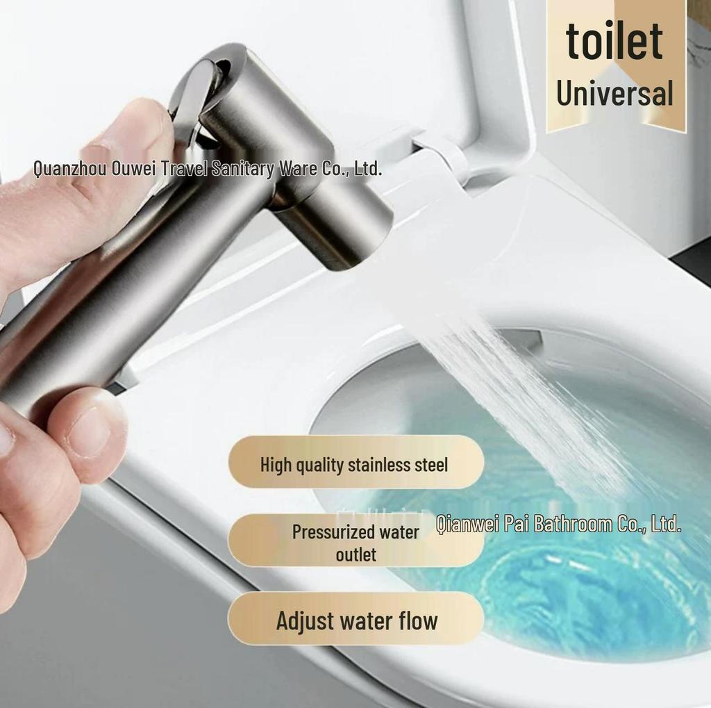 High-Pressure Bidet Spray Gun for Toilets