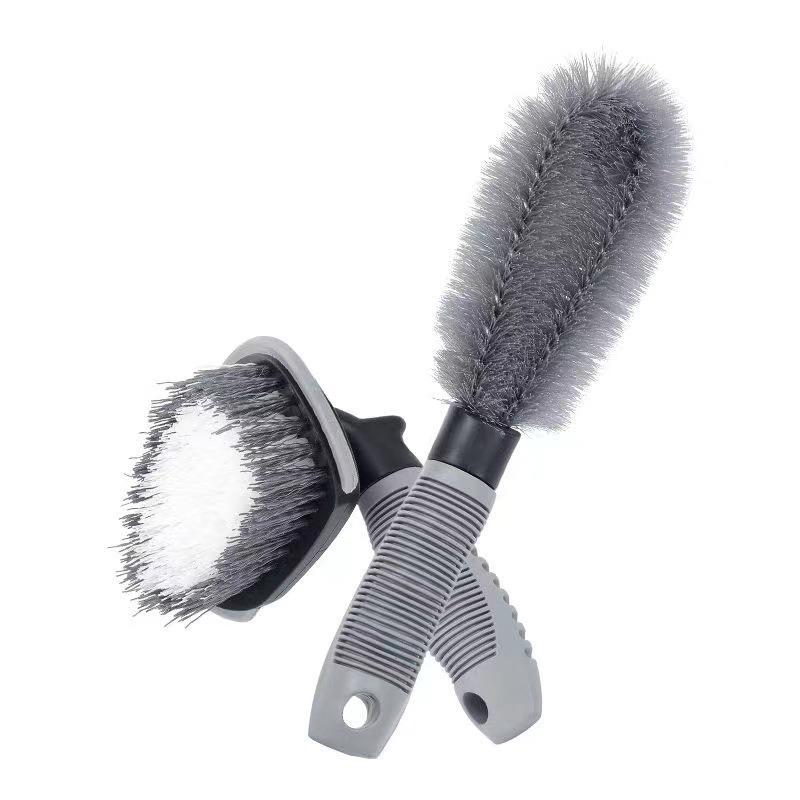 Car Wheel & Tire Cleaning Brush for Steel Rims