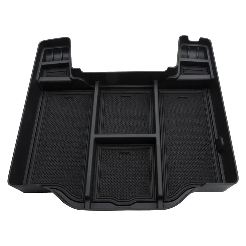 Car Center Console Organizer For Dodge RAM 1500 2500 3500 -  Black Car Interior Accessories ABS Secondary Storage Box