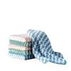 Cationic Coral Fleece Kitchen Cleaning Cloths: Multi-use Dish & Table Wiping, Scouring Pad for Dry/Wet Cleaning