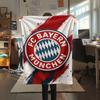 1pc FC Bayern Munich Print Flannel Blanket, High quality Comfortable for All Seasons, Home Decor, Warmth and Comfort, Perfect for Christmas Gifts47