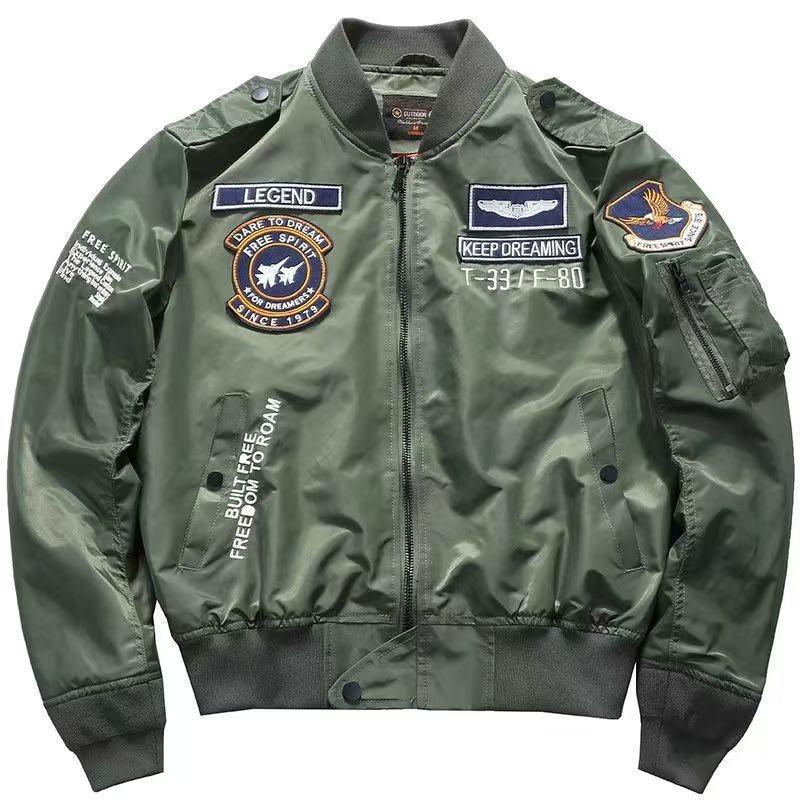 Men's 2025 Autumn Retro Cropped Jacket - High-End, Clean Fit, Streetwear Style