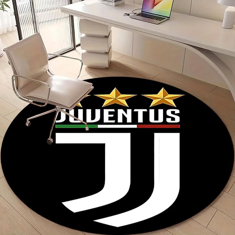1pc Football Team (12) Design Printed Area Round Carpet for Bedroom Living Room Home Decor Rugs Mat Non Slip Mat Rug for Bedside