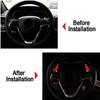 For Dodge Challenger 2015-2020 For Jeep Grand Cherokee 2014-2020 Steering Wheel Shift Paddle Shifter Trim Cover
