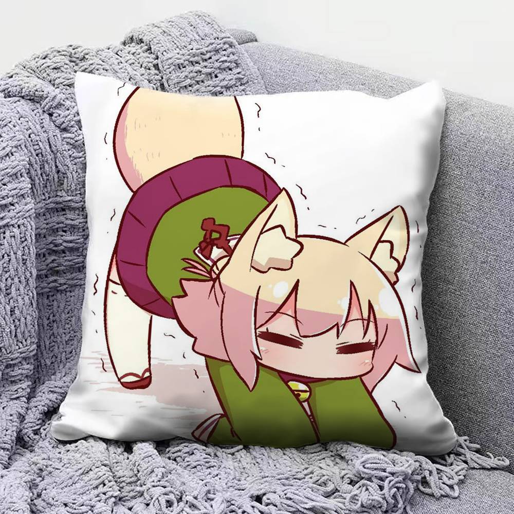 KemomimiChan Cute   Home Sofa Cushion Covers and Aecorative Custom Pillow Covers