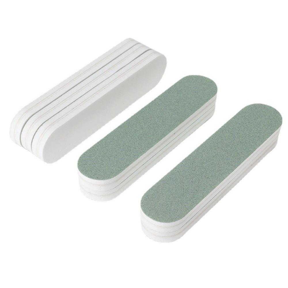 Mini Nail Polishing Strip Double-Sides Removing Traces Silver Ornament Petite Manicure Tool