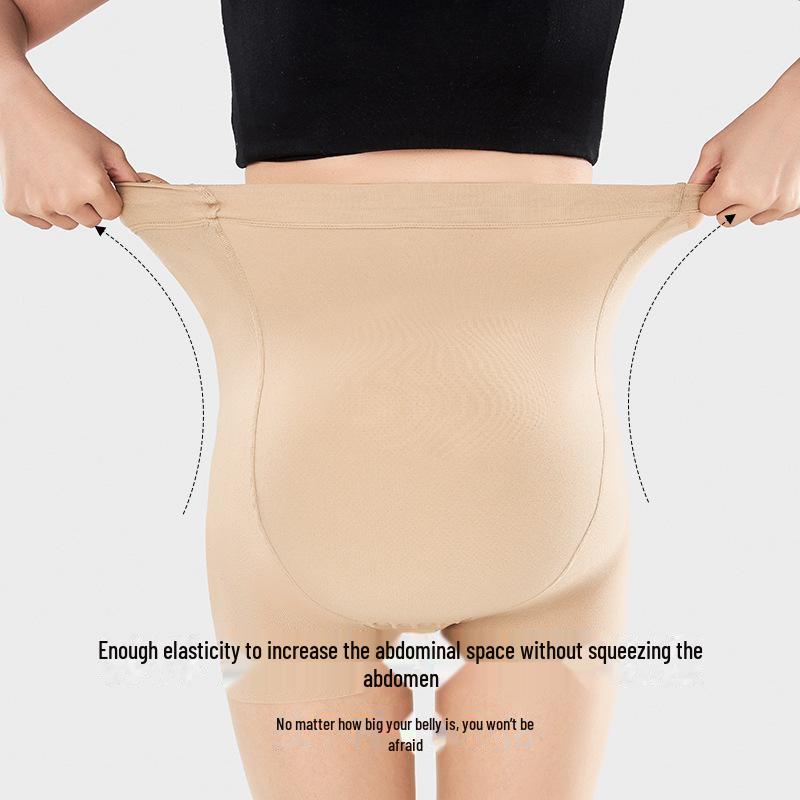 Maternity Stockings: Thin, Anti-Snag, Adjustable Belly Support, Flesh-Colored, Plus Size, Spring-Summer Pantyhose.