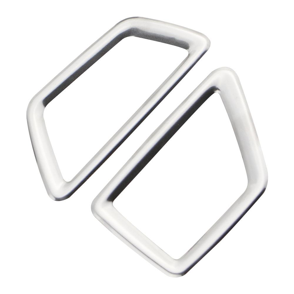 For Peugeot 3008GT 4008 2017 2018 2019 2020 LHD Front AC Vent Frame Air Conditioning Outlet Trim Sticker Cover Accessories