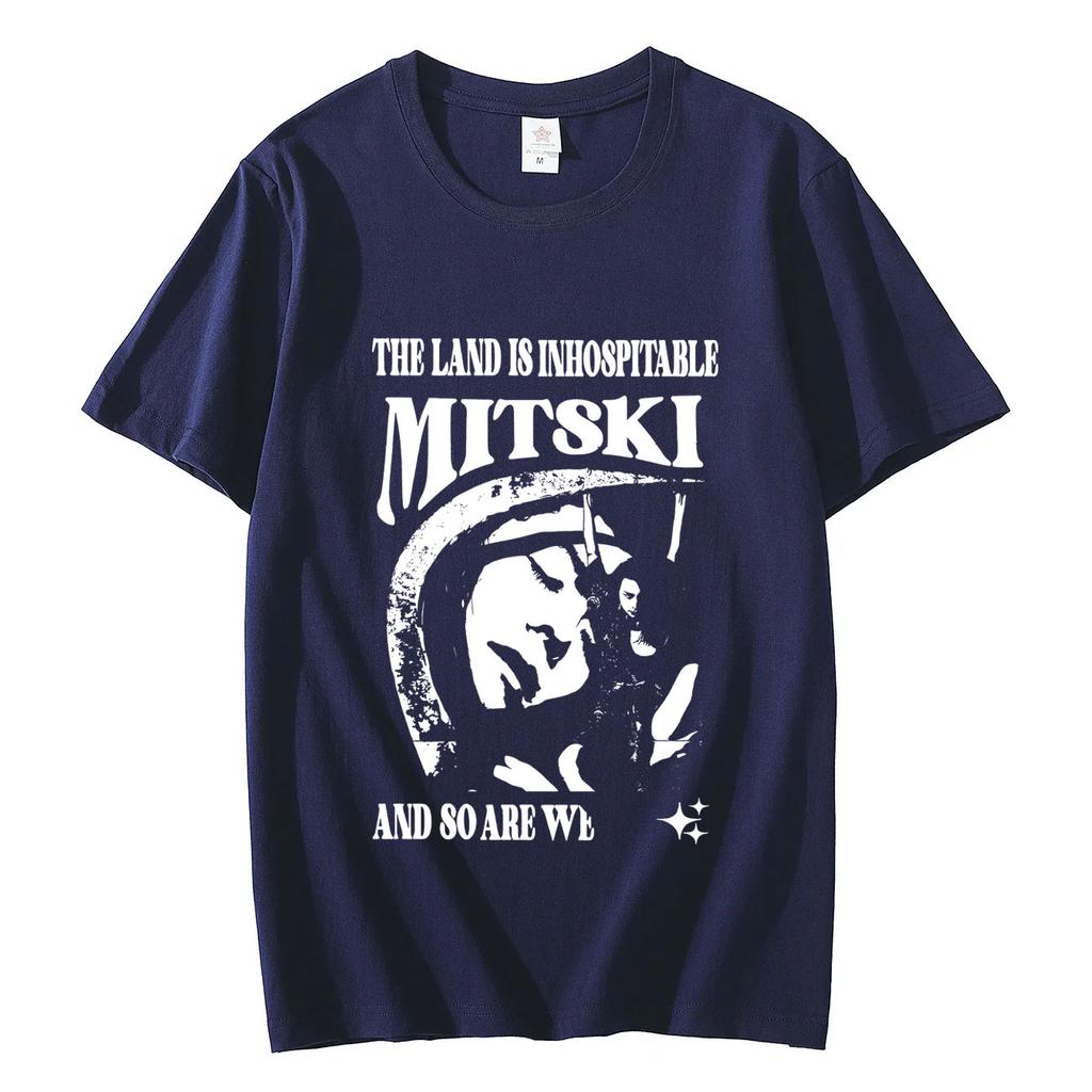 Singer Mitski Album Art Graphic T Shirts Mens Womens Fashion Vintage Aesthetics Tshirt Casual Comfort Pure Cotton Tshirts