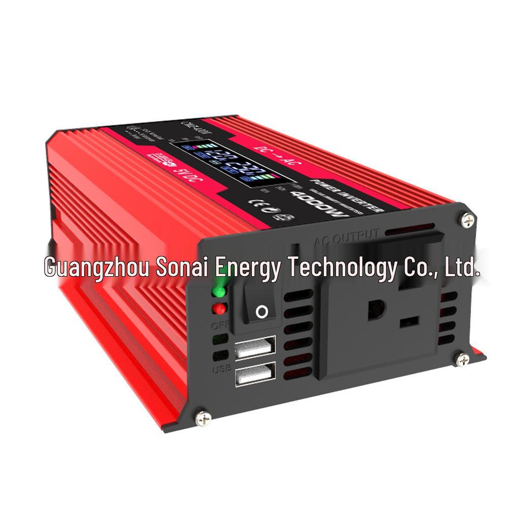 300W 12V auf 110V/220V Auto-Wechselrichter mit intelligenter Anzeige
