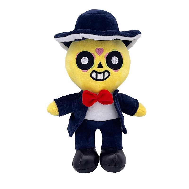 Niedliches Spike-Plüschtier von der weichen und kuscheligen Cartoon-Charakterpuppe