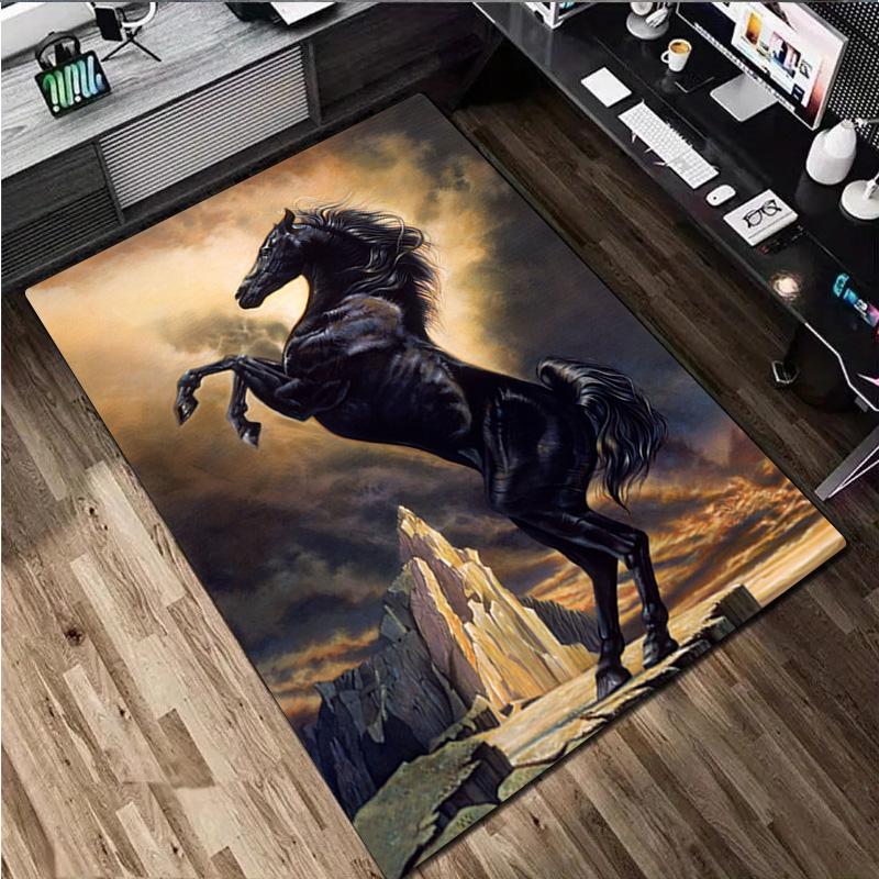 Animal Rug - Home Carpet Office Decorative Carpet For Living Room Bedroom Door Mat Floor Rug Computer Chair Area Rug