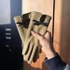 Bowknot  Five Fingers Windproof Non-slip Gloves Women Winter Gloves Women Finger Gloves