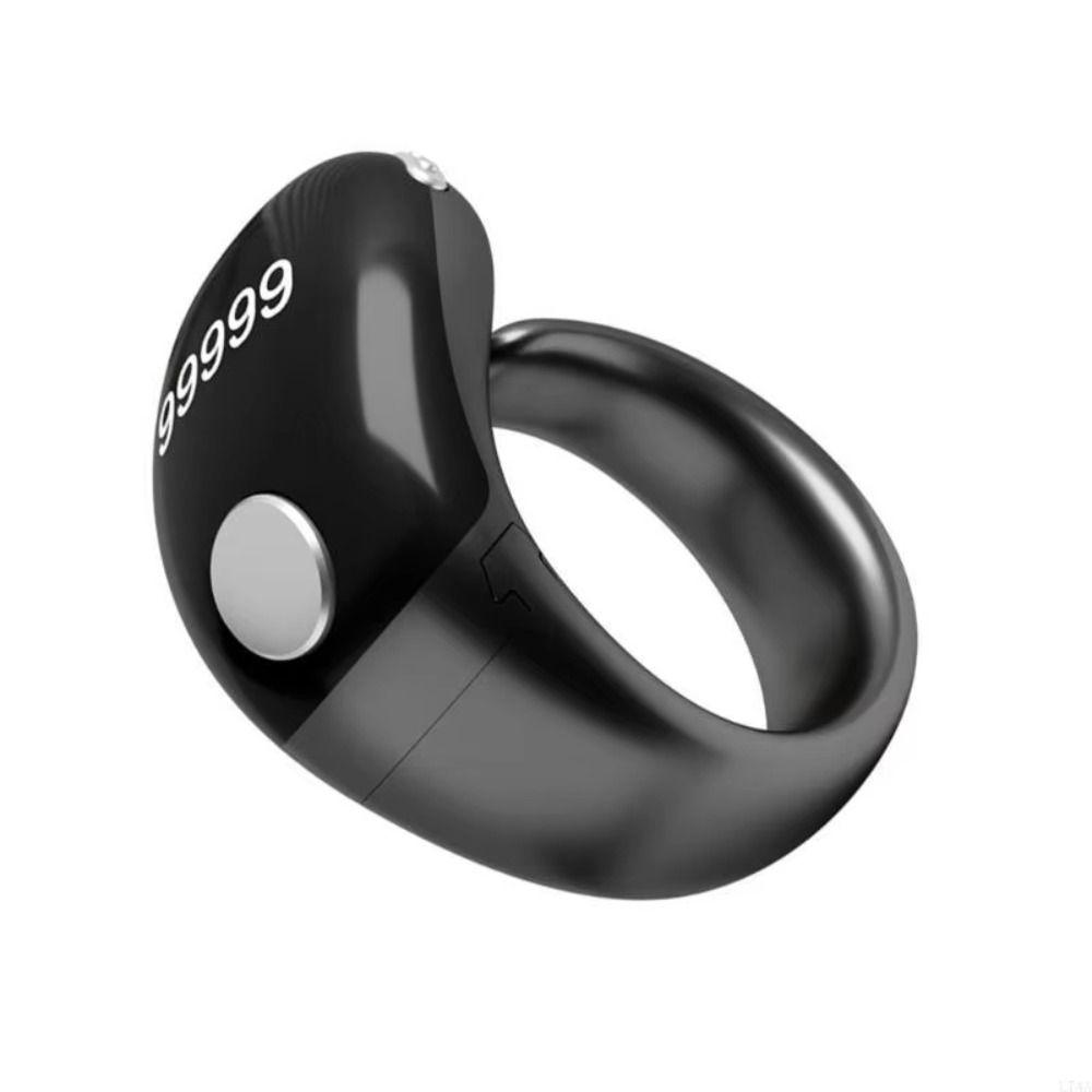 Touch Control Digital Tally Counter Removable Point Marker Smart Ring Counter  Prayer Tracking