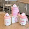 Titi Cat Cartoon Mini Thermos - Cute Portable Water Cup for Girls and Children