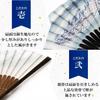 Stylish Business Fan Set with Fan Pouch and Handkerchief Dragon Cloud [Osaka Choseido] Men's - (Blue Dragon)