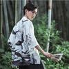 Herren japanische Kimono-Strickjacke, Herren-Samurai-Kostüm, Kleidung, Kimono-Jacke, Herren-Kimono-Shirt