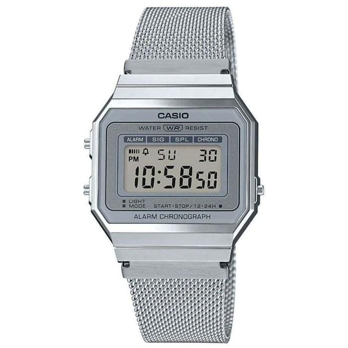 Casio Collection A700WEM-7AEF Watch, Silver