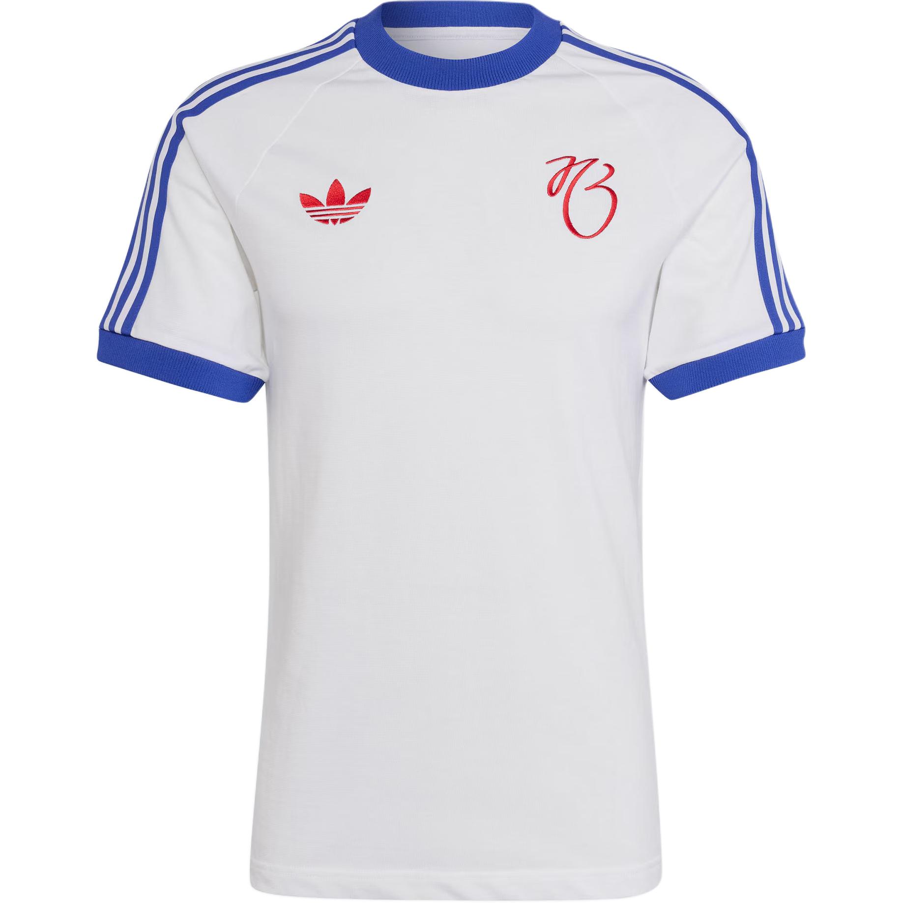 

Футболка Adidas Originals Jude Bellingham с тремя полосками, мужская, белая IM7920 L