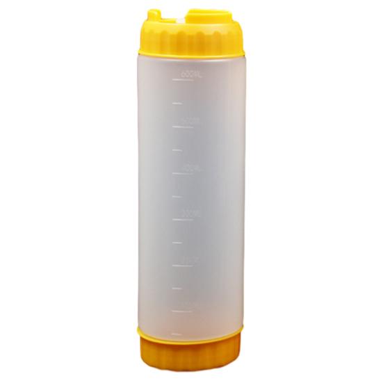 Honey Dispenser Squeeze Bottle BPA-Free Salad Dressing Dispenser Reusable Syrup Container