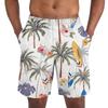 Mens Casual Shorts/Drawstring Summer Beach Stretch