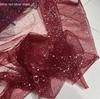 Mesh Stof Glitter Zacht voor Bruidsjurk Achtergrond Desserttafel Indeling Ontwerper Diy Naaimateriaal Stof Per Meter
