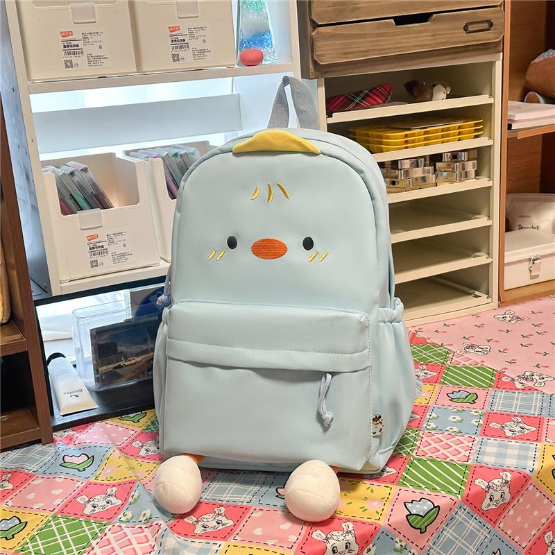 Chick Large Capacity Backpack Student Class Schoolbag Commuter Travel Backpack