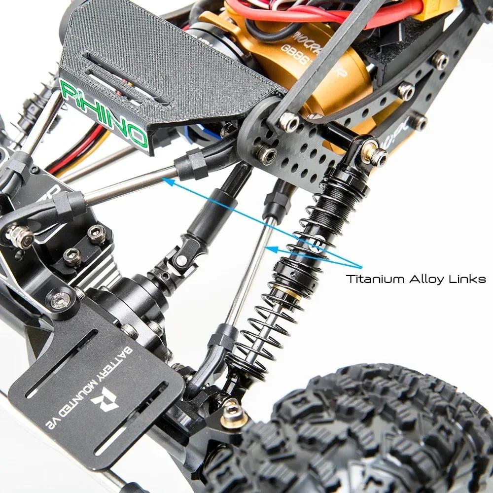 RhinoRC W1 Chassis 317mm 1/10 Scale Shafty Crawler Rig for RC Car Modification