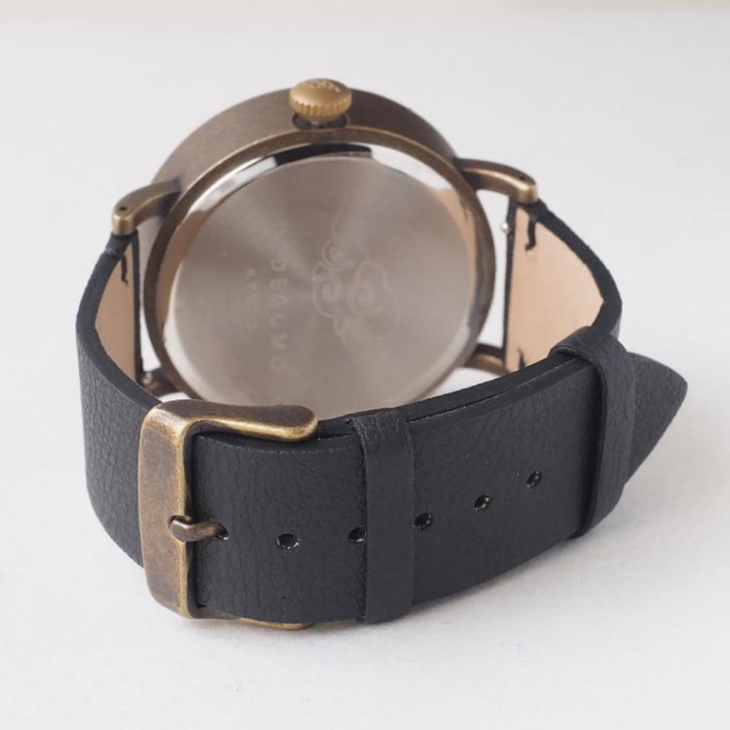 DEDEGUMO Handmade Watch for Men and Kyoto Handmade Watch Vegan Leather Quartz Movement "Drunken Scenery" Women, Q41-11, Brand, Strap,