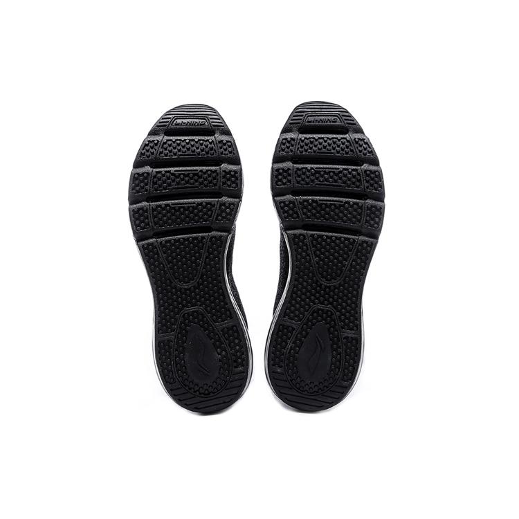 Li Ning Bubble Fabric Cushioning Slip Resistant Breathable Lightweight Low top Casual Shoes Unisex AGCN075-3