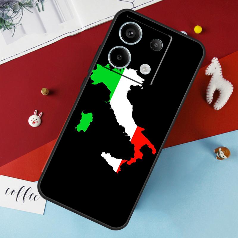 Italy Flag Case for Xiaomi Redmi Note 13 12 10 8 9 11 Pro 12S 10S 11S Redmi 13C 10A 10C 9C 12C Cover