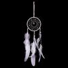 Girl's Heart Soft Room Purple and White Finished Wind Chime Dream Catcher Net Hanging Decoration Gift Birthday Gift