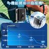 Belt fan sitting powerful portable neck-hanging desktop 5-speed wind adjustment quiet design 8000mAh large capacity heatstroke prevention outdoor work