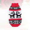 Knitted Dog Sweater Winter Clothing Adorable Red Sweater For 1Set