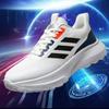 Men's Shoes Autumn Casual Breathable Running Sports Shoes Versatile Fly-woven Mesh Soft-soled Trendy Shoes Lightweight and Comfortable Sports Shoes