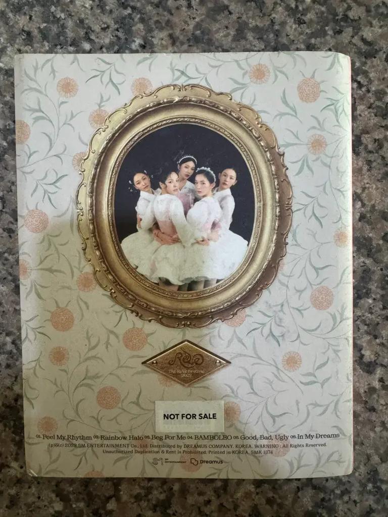 RED VELVET Secretly Sold Autographed Album Fill My Rhythm Feel My Rhythm