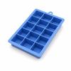 4xLarge Capacity Ice Cube Tray with Lid, FoodGrade Silicone/PP Mold for Home and Commercial Use,