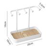 Desktop Jewelry Stand Space Saving PP Multifunctional Jewelry   Rack for Rring Necklace Bracelets