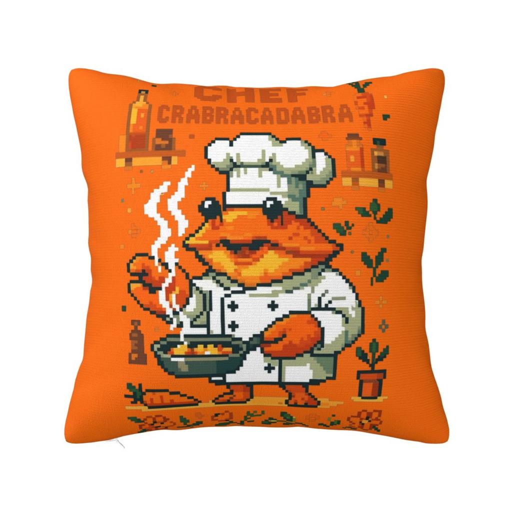 Brainrot Meme Italian Brain Rot Tung Tung Tung Sahu Pillow Case Cushion Polyester Pillow Cover Morden For Sofa Car Home Decor