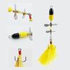 Fishing Baits Propeller Wobbler Artificial Baits Rotating Spinner Sequins Fishing Lures Fishing Tackle for Trout