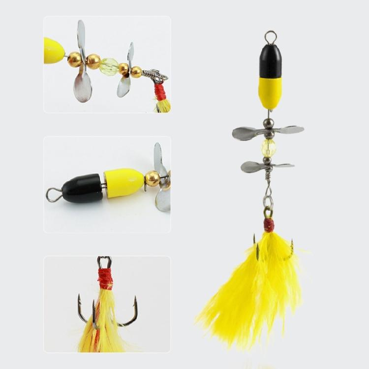 Fishing Baits Propeller Wobbler Artificial Baits Rotating Spinner Sequins Fishing Lures Fishing Tackle for Trout