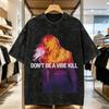 Madonnas 2026 T Shirt Men's  Pure Cotton Awesome T-Shirts Crewneck DON'T BE A VIBE KILL  Tees Short Sleeve Clothing Summer