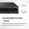 MERCURY MSL10CPS 10-Port Gigabit Uplink 8-Port PoE Unmanaged Switch